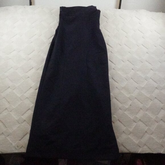 cinq a sept One Shoulder Cut Out Gown Maxi Dress Womens 6 Thigh High Slit - Picture 10 of 11